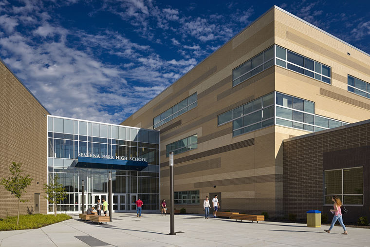 Severna Park High School Holds Ribbon Cutting Ceremony on First Day of Classes