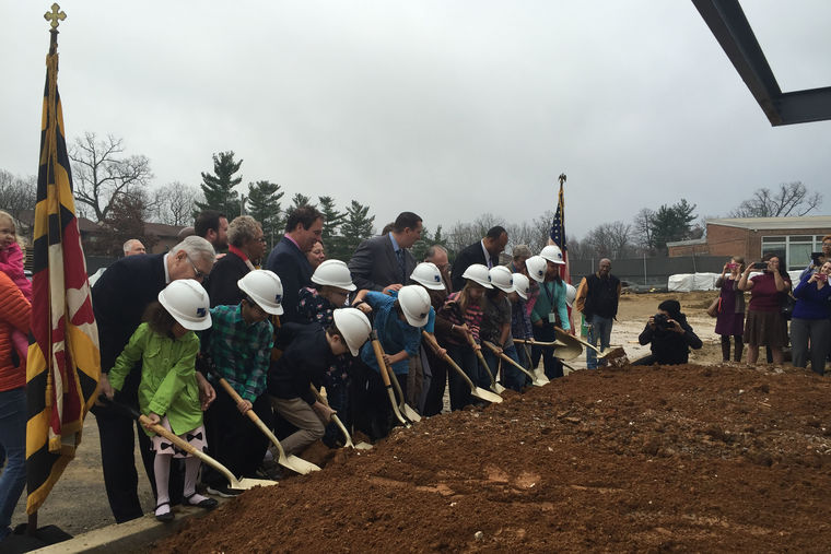 Groundbreaking Ceremony of Westowne Elementary School