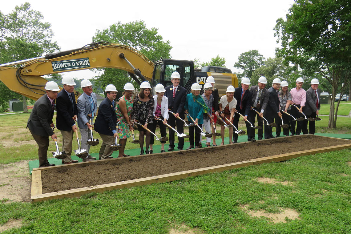 Groundbreaking of CCBC Essex Campus' Carol Diane Eustis Center for Health Professions