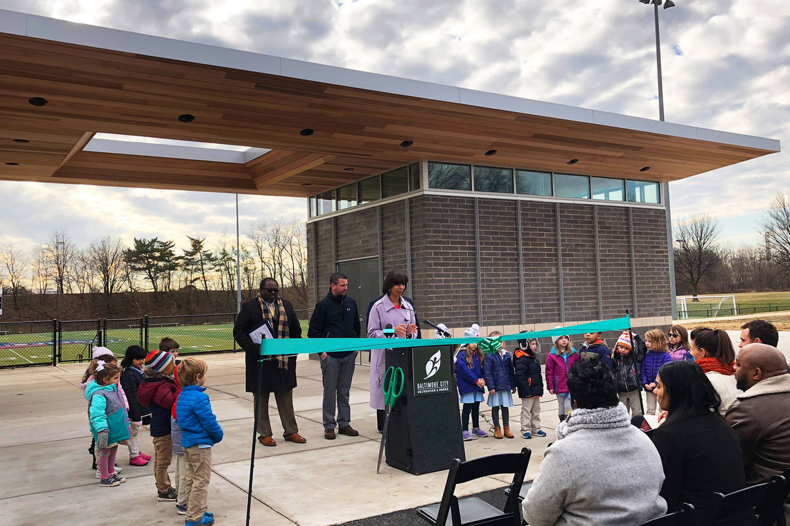 Baltimore City Rec & Parks Celebrates Opening of New Latrobe Park Field House