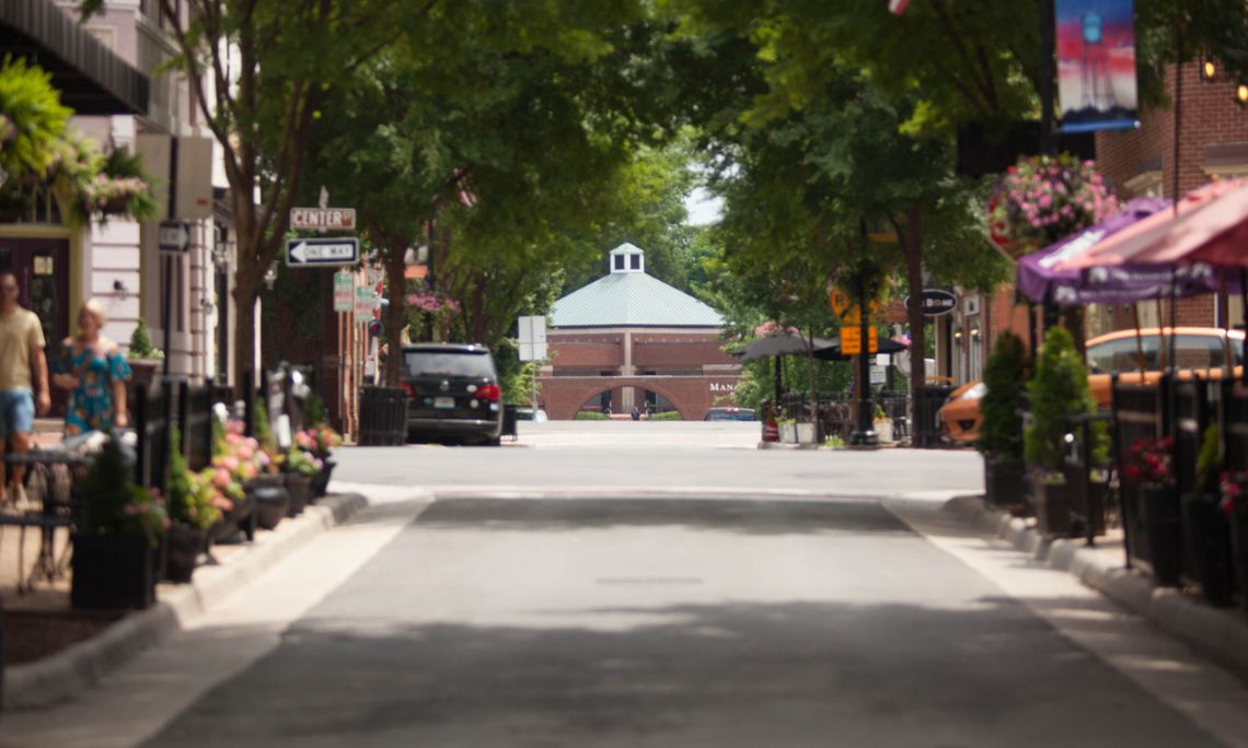 Current View of Manassas Museum from Battle Street