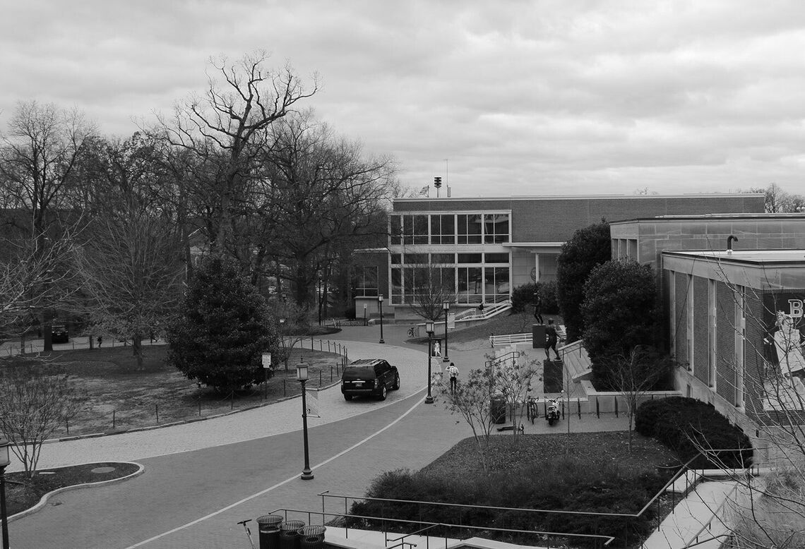 View from North Gate, Before
