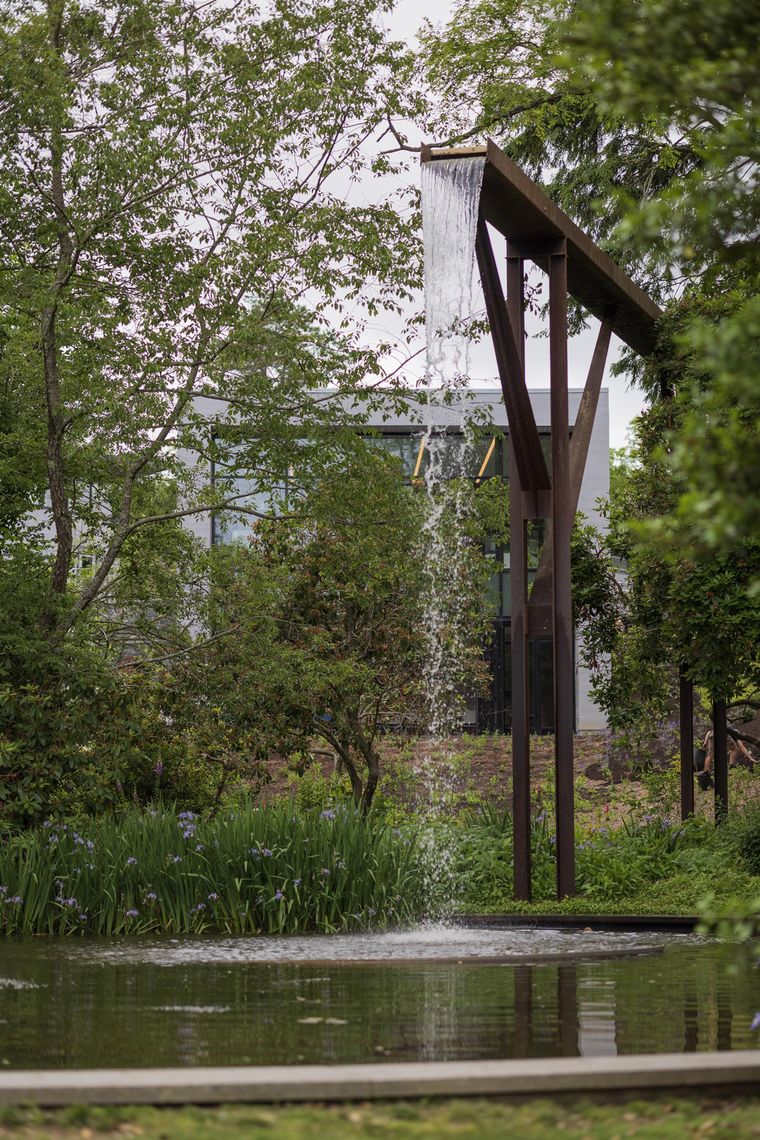 Scroll for a sneak peek of moments within the welcome center's design.