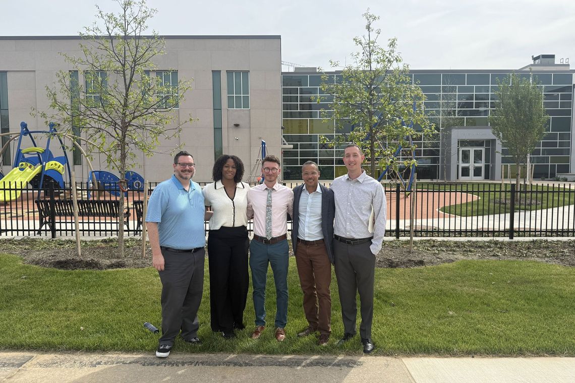 Matt Ames, Nia Young, Anthony McAllister, Chris Elcock, and Joe Bowman attended the grand reopening.