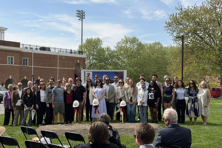 Washington College's New Warehime School of Business Breaks Ground